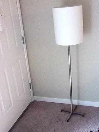 Floor lamp ($ 90) and two side-table lamps ($ 55 each) 1