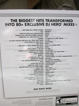 DJ Hero 2 for Wii game and turntable bundle -- $25 3