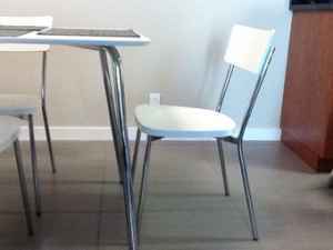 dining table with four chairs - $350 (santa clara) 2