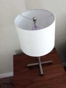 Floor lamp ($ 75) and two side-table lamps ($ 55 each) 2