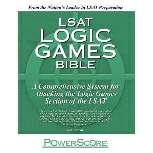 LSAT Logical Reasoning and Logic Games Bibles, $50 2