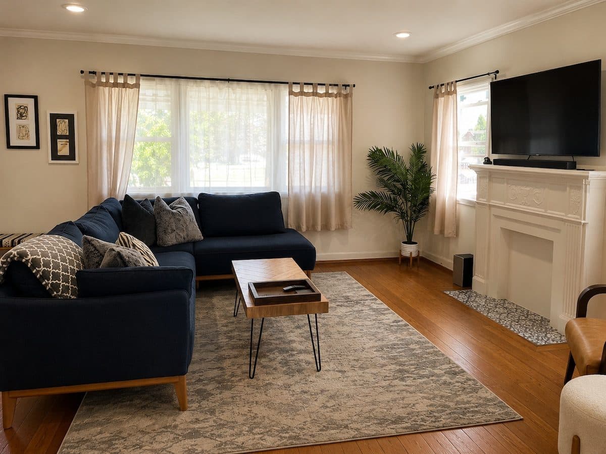 Modern|Spacious|Parking|2br2ba|Centrally located 1