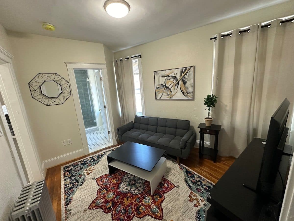 Fully private 1bed apt brookline 1