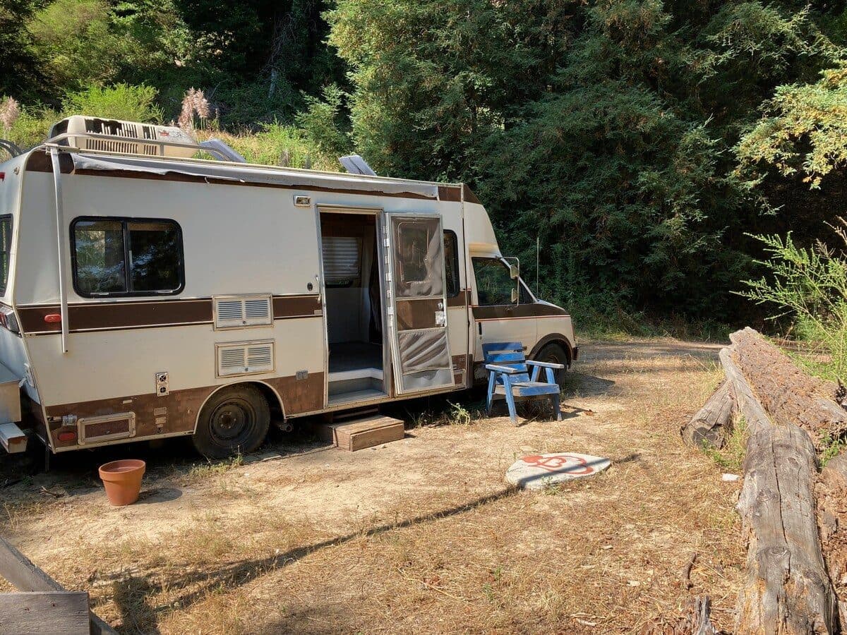 Quiet Secluded RV in 45 acre Redwood Retreat 2