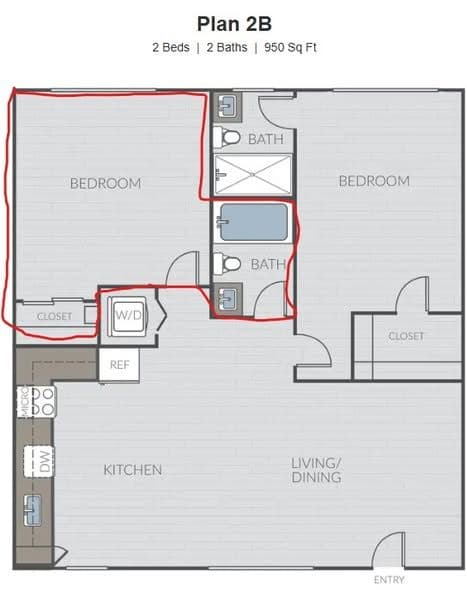Hi everyone, I'm looking for a roommate to join my new 2B2B lease in Campbell, right by the Pruneyard. 1