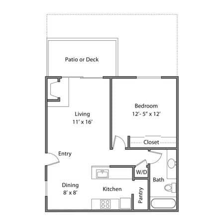 Beautiful 1 bed 1 bath in Downtown Mountain View!! Come tour today!!! 1