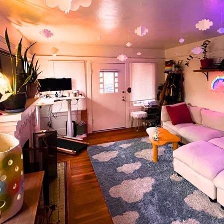 SUBLET: 2 BR Sunny, single family home with yard | Dog Friendly 3