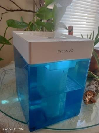 INSENVO 3L Ultrasonic Cool Mist Humidifier | Top-Fill | Excellent Cond 2