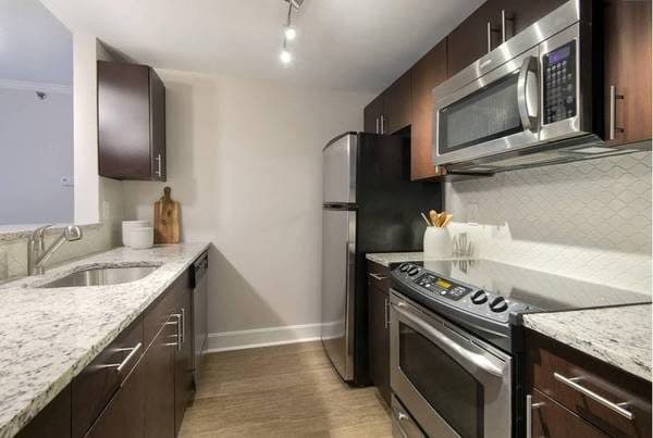 Renovated bath, Gourmet kitchen with granite countertops 3