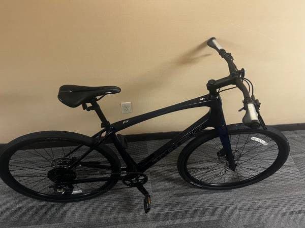 2024 Trek FX Sport 5 Carbon Fiber Hybrid Bike – Large 2