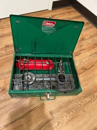 Coleman Two Burner 425E Multifuel Camping Stove (Made in USA) 1