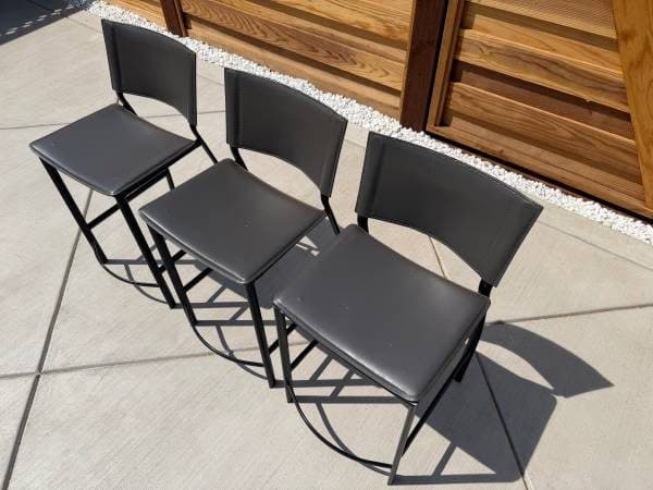 3x Free Counter Chairs 24” tall 1