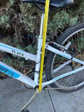 TRAIL TL 27.5 Mountain Bike 15in Small 6061 Aluminum Front Suspension V-Brakes 3