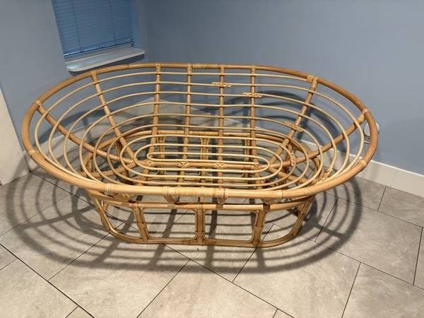 Papasan Chair and Cushion 2