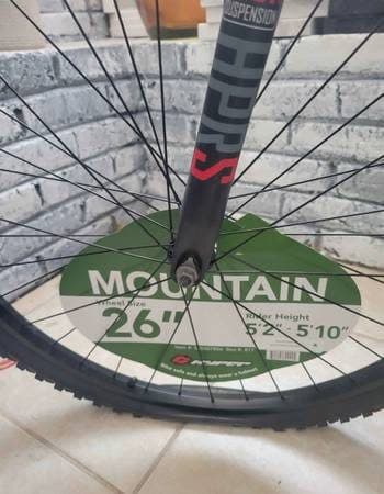 Brand New 26" Full-Suspension Mountain Bike + Pump, Helmet & Tube Bundle 3