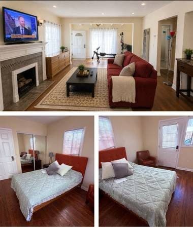 Furnished room w/  pvt enternce bathroom shared house 1