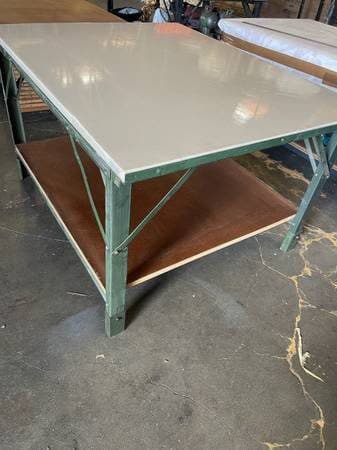 Work table for clay artist 48 x 60 1