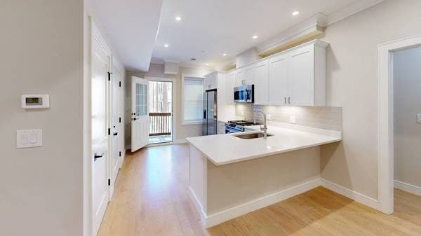 Modern Allston 3 Bed w/ In Unit Laundry + Patio Deck - Students OK! 1