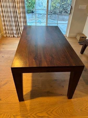 West Elm Farm house dinning table 1