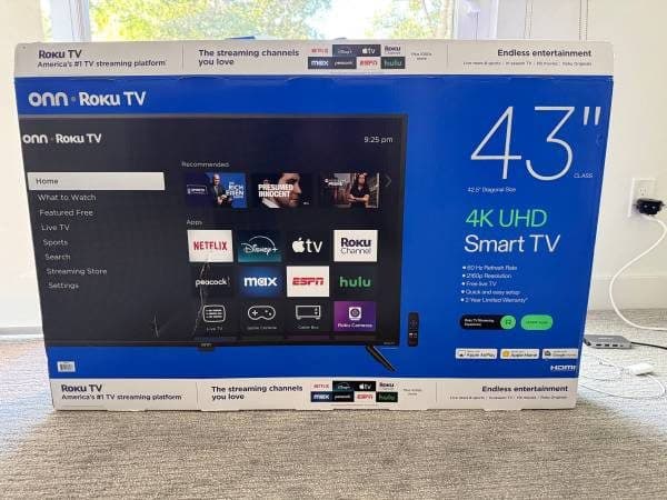 Onn Roku TV - 43'' 2