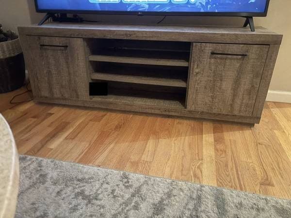 media credenza with storage 1