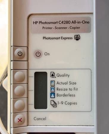 HP Printer & File Cabinet 1