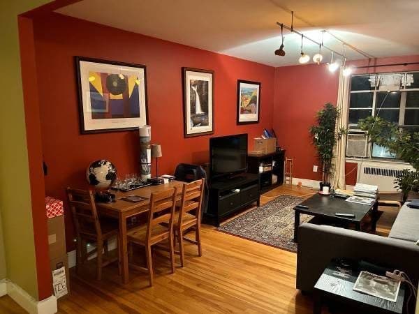 Bedroom available NOW in a 2BR/1BA in Cleveland Circle, Heat/HW incl 1