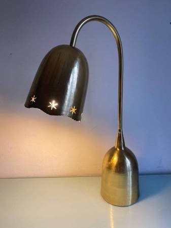 Anthropologie Solid Brass Archway Desk Lamp 1