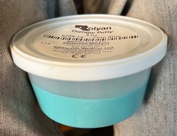 FREE  therapy putty, excellent condition 2