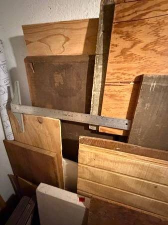 Free plywood and old wide boards 3