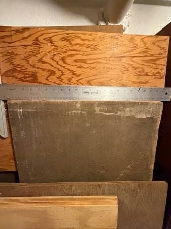 Free plywood and old wide boards 2