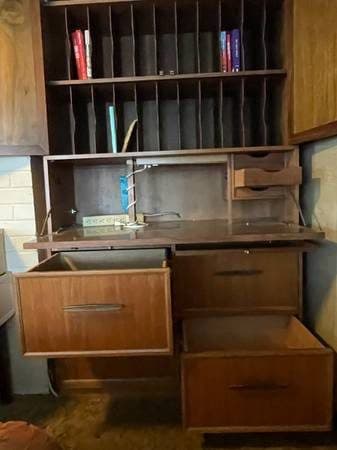 Stunning custom-made teak, music cabinets 3