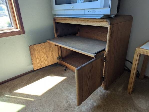 Solid wood TV Stand 1