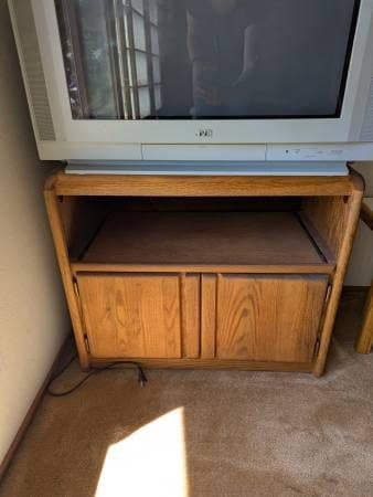 Solid wood TV Stand 3