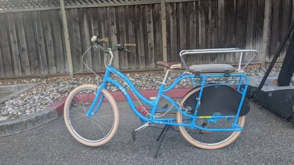 Yuba Boda Boda Family Cargo Bike with Passenger Bars & Bag 1