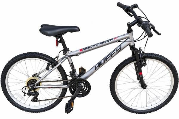 Huffy Rock Creek 24” Silver Mountain Bike 1