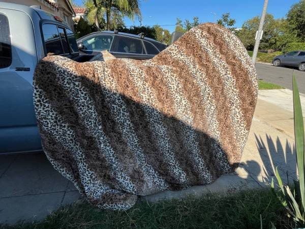 Free Leopard Style King Bedspread + Pillows 1