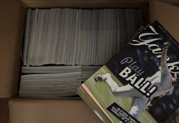 60+ Yankees Magazine issues, 2005 thru 2021 2