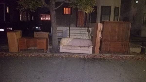 CURB ALERT! Free Furniture 1