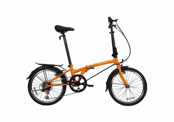 DAHON Dream D6 Folding Bike – Like New – Orange – Only Used 10 Minutes 1