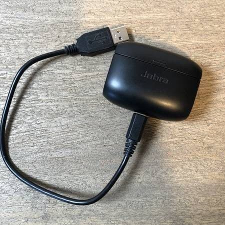 Jabra Elite 65t true-wireless earbuds with charging case 3