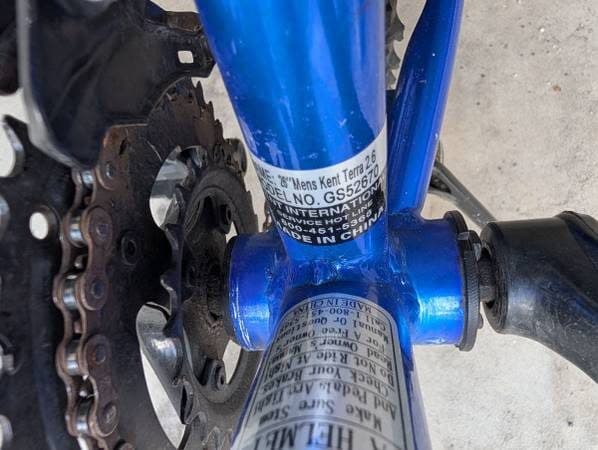 Men's Blue Kent Terra 2.6 2