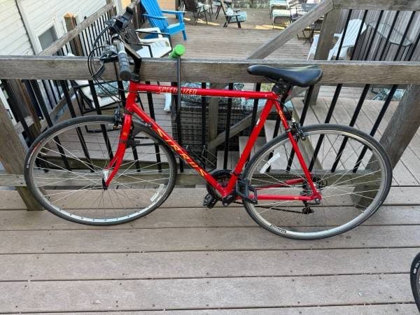 Red Specialized Sirrus for sale, 5'9" to 6'0" 1