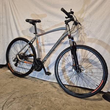 Hiland 700C Hybrid Bike 24-Speed Disc Brakes 1