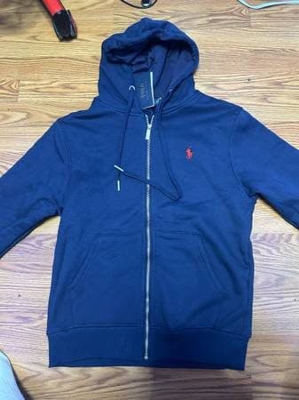 Blue Polo Ralph Lauren Hoodie 1