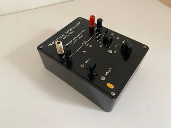 Harvard Apparatus 330A Induction Stimulator with Box & Manual 3