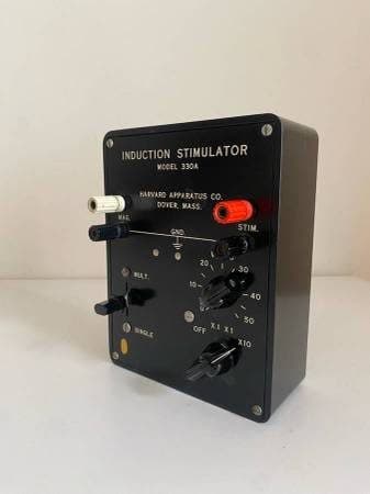 Harvard Apparatus 330A Induction Stimulator with Box & Manual 2