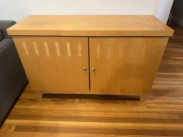 Crate & Barrel Modern Sideboard / Media Console 2