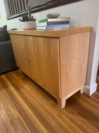 Crate & Barrel Modern Sideboard / Media Console 1
