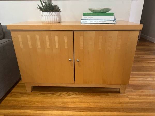 Crate & Barrel Modern Sideboard / Media Console 3